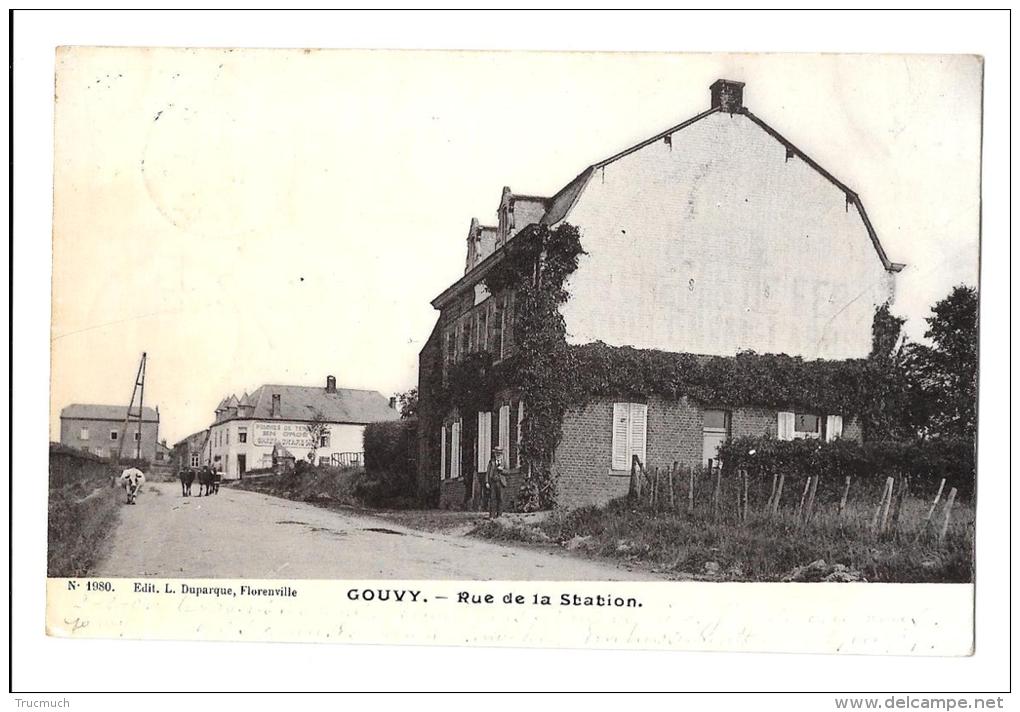 D12547 - GOUVY  -  Rue De La Station - Gouvy