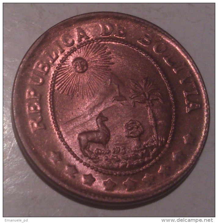 Bolivia 50 Centavos 1942 AUNC - Bolivia