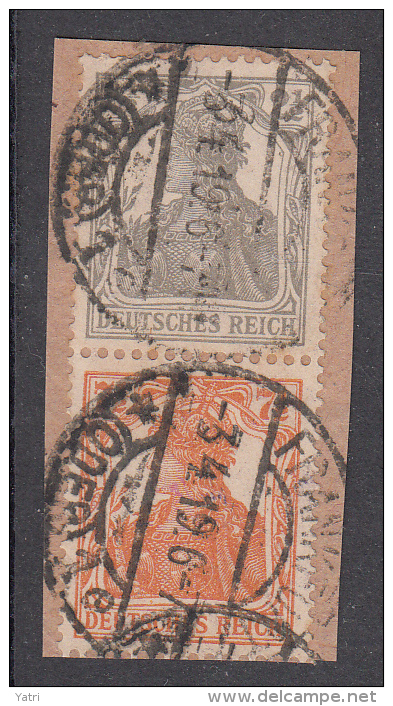 Impero Tedesco - Zusammendrück S11a (o) - Postzegelboekjes & Se-tenant