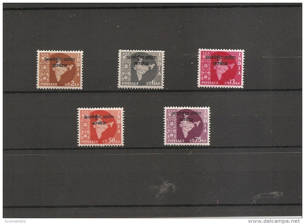 Inde ( Franchise 28 / 32 X -MH) - Military Service Stamp