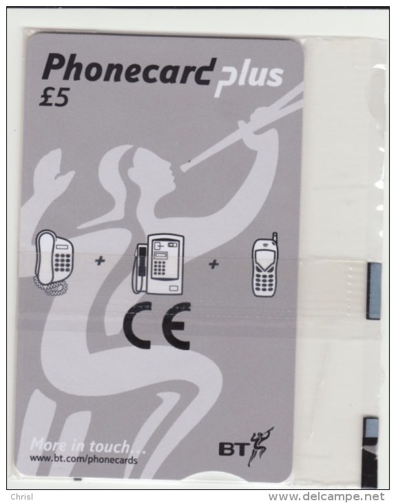 BT Phonecard Plus PPL10B, £5 BT Logo, Sealed Mint Phonecard, Scarcer Batch - BT Phonecard Plus