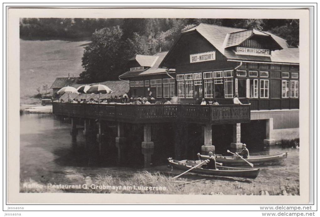 AK - Lunzersee - Cafe Restaurant Grubmayr 1938 - Lunz Am See