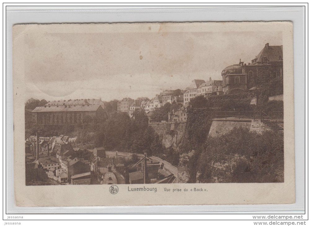 AK - Luxenbourg - Vue Prise Du BOCK - 1925 - Luxemburg - Stadt