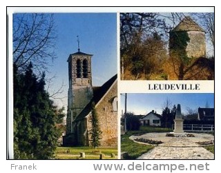 CP91051 - LEUDEVILLE - Carte Souvenir, Divers Aspects - Sonstige & Ohne Zuordnung