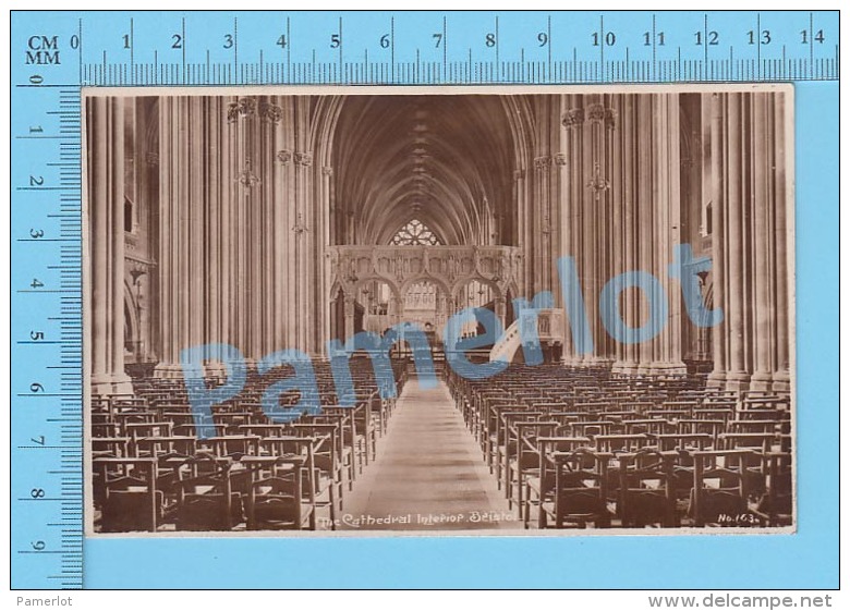 CPA Photo ( Bristol, The Cathédral Interior ) Post Card Carte Postale Recto/verso - Bristol