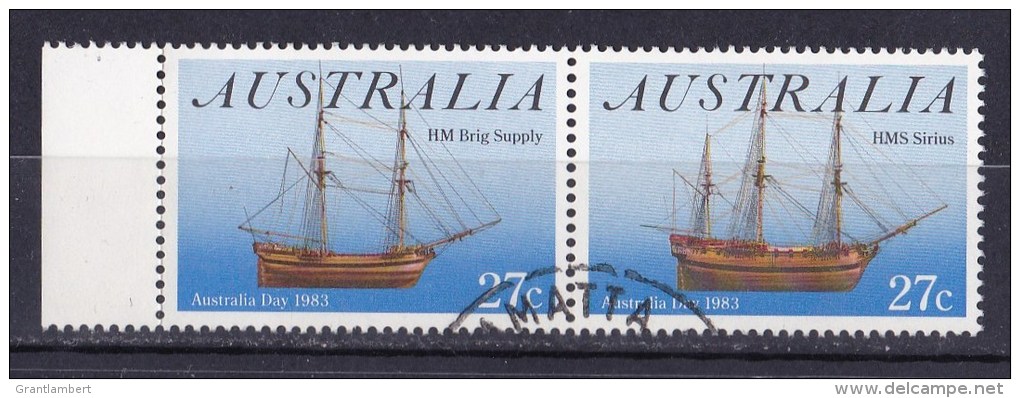 Australia 1983 Australia Day - HM Supply &amp; Sirius Pair Used - Gebraucht