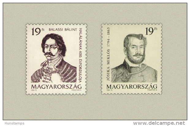 Hungary 1994. Famous Hungarians Set MNH (**) Michel: 4292-4293 / 1.40 EUR - Nuevos