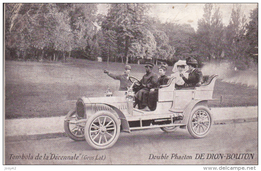 AUTOMOBILE - DOUBLE PHAETONDE DION BOUTON - PKW