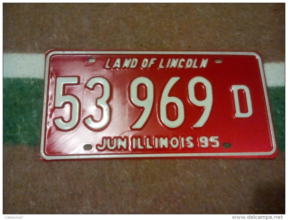 USA - PLACA MATRICULA ESTADOS UNIDOS - ORIGINAL - Number Plates