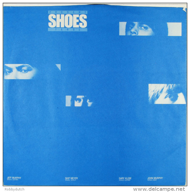 * LP *  THE SHOES - PRESENT TENSE (Germany 1979 EX-!!!) - Rock