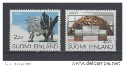 (S1042) FINLAND, 1993 (Europa. Contemporary Art). Complete Set. Mi ## 1206-1207. MNH** - Nuovi