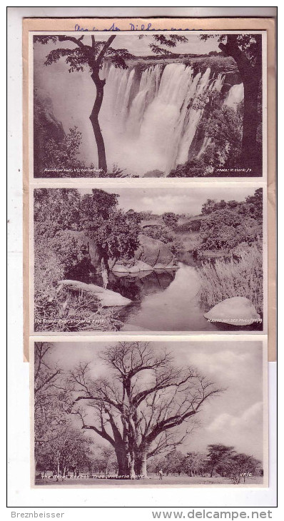 Bedarfspost Lettercard Victoria Falls V. 24.4.1952    Northern Rhodesia - Zimbabwe