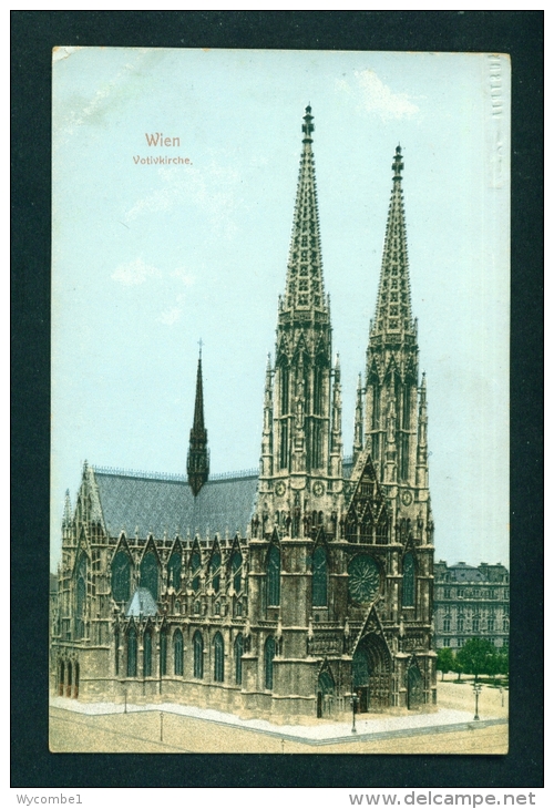 AUSTRIA  -  Vienna  Votivkirche  Vintage Postcard Unused As Scan - Kirchen