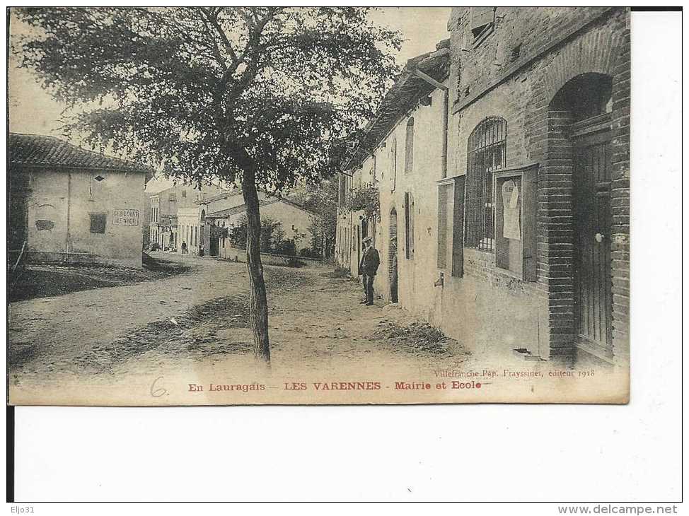 CPA LES VARENNES @ ECOLE @ - Autres & Non Classés