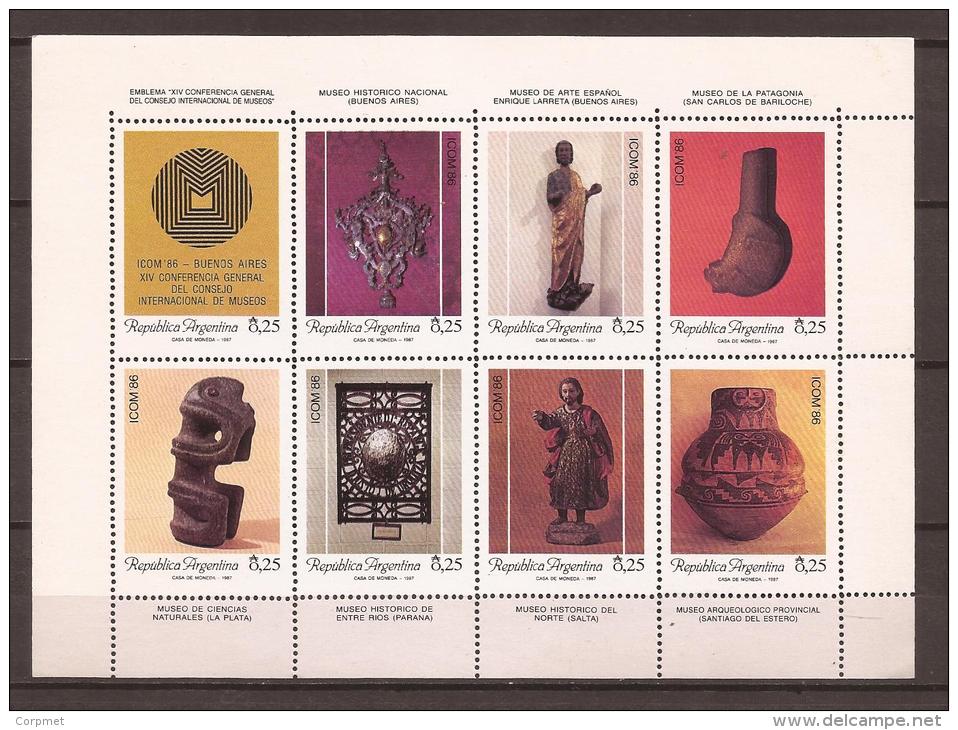 ARGENTINA - 1987 Conferencia De MUSEOS - Souvenir Sheet   - # Block B39 - ** MINT NH - Blokken & Velletjes