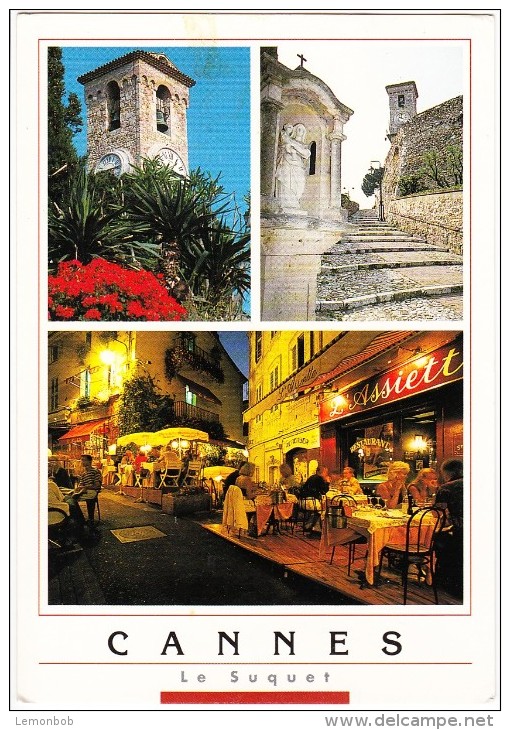 France, CANNES, Le Suquet, 1995 Used Postcard [14374] - Cannes