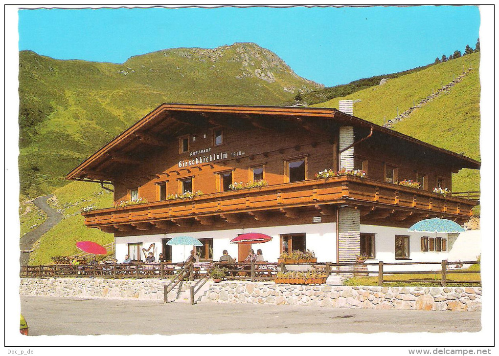 Österreich - A-6290 Mayrhofen Im Zillertal - Tirol - Gasthof " Hirschbichlalm " - Zillertal