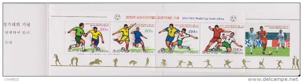 COREE DU NORD / DPR KOREA - Coupe Du Monde De Football 2010 / Soccer World Cup - Carnet ** / Booklet - 2010 – África Del Sur