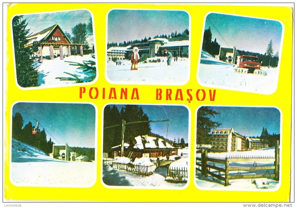 Romania, POIANA BRASOV, 1970s Used Postcard [14398] - Rumania