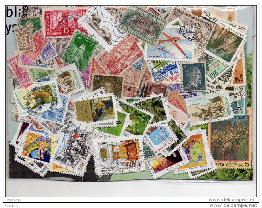 VRAC -LOT DE 500 TIMBRES Oblitérés -quelques Neufs Bon état Issus De Collections - Lots & Kiloware (mixtures) - Max. 999 Stamps