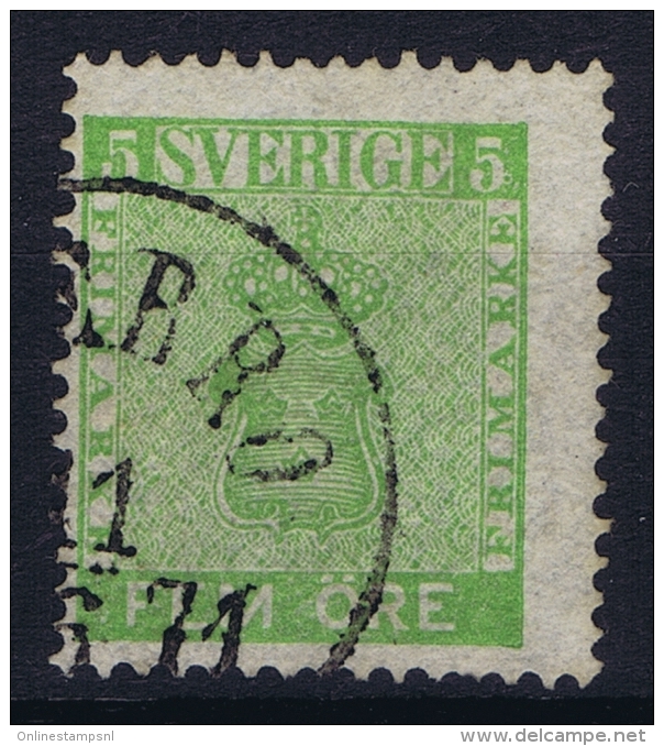 Sweden: 1858, Yv Nr 6, Mi Nr 7 Used - Gebruikt