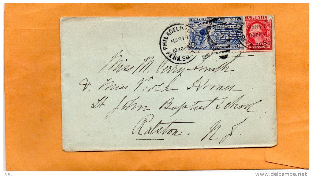 United States 1916 Cover - Other & Unclassified