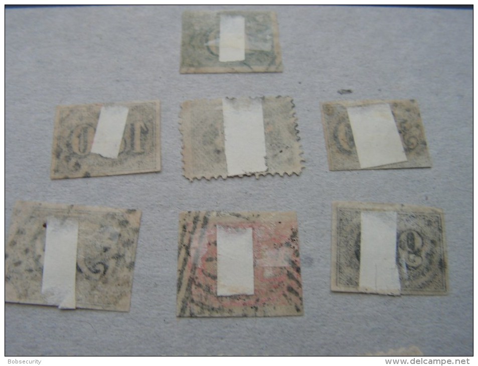 == Brasil  Very Old Lot,   Some Are Fakes Or With Faults,   See  4 Pictures? - Oblitérés