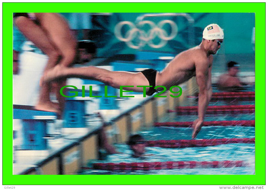 OLYMPIC GAMES - LOU JONES, SWIMMING 400M MEDLEY RELAY - OLYMPICS 1996 ATLANTA, GEORGIA - - Olympic Games