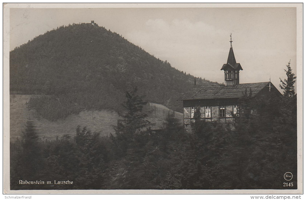 AK Zittauer Lausitzer Gebirge Rabenstein Krkavci Kameny Baude Gasthaus Mit Lausche Luz Bei Jägerdörfel Myslivny Jonsdorf - Sudeten