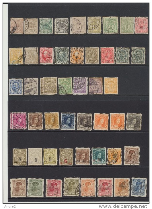 Luxembourg - Petite Collection  Oblit , * MH Et *** MNH (à Partir De 1953) - Collections