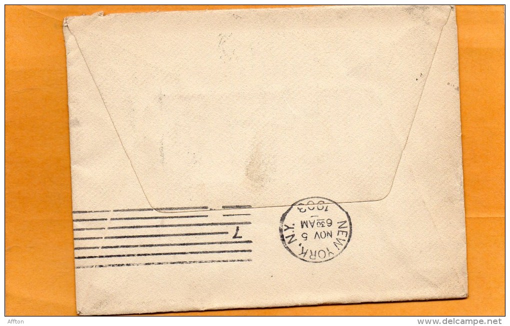 Netherlands 1903 Cover Mailed To USA - Brieven En Documenten