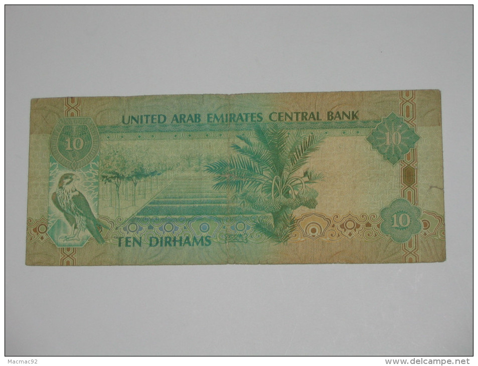 10 Ten  Dirhams - United Arab Emirates Central Bank - Emirats Arabes Unis **** EN ACHAT IMMEDIAT **** - Emirati Arabi Uniti