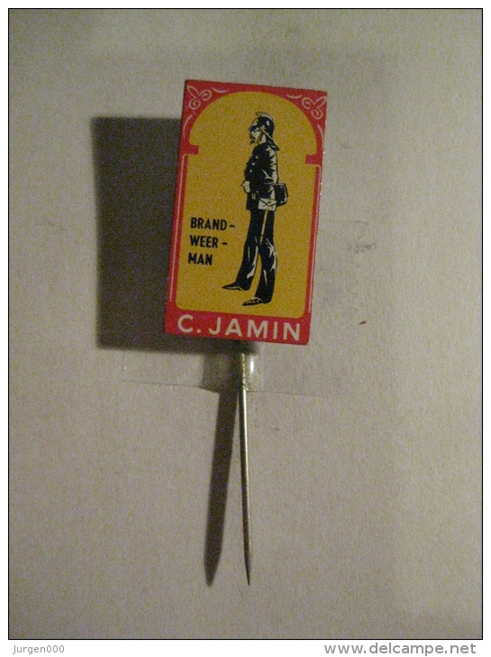 Pin Brandweerman Jamin (GA5715) - Pompiers