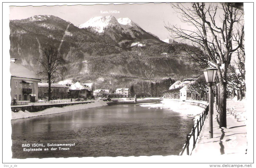 Österreich - Bad Ischl - Salzkammergut - Esplanada An Der Traun Im Winter - Bad Ischl