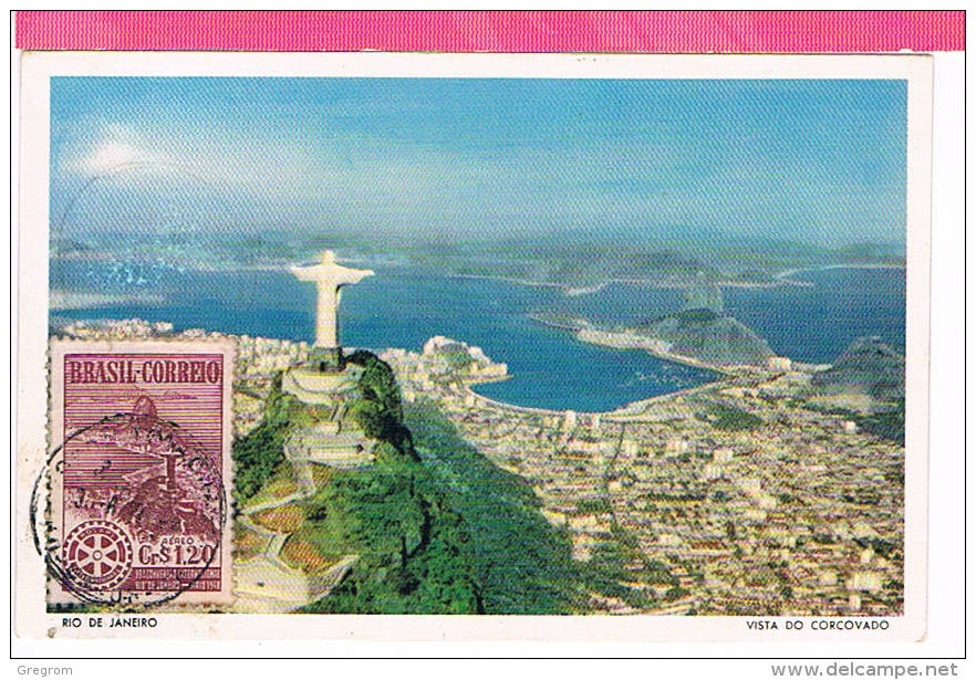 BRESIL Brazil ( CM ) Yt AV 52 , 19??  ( MAXIMUM CARD ) - Maximumkaarten