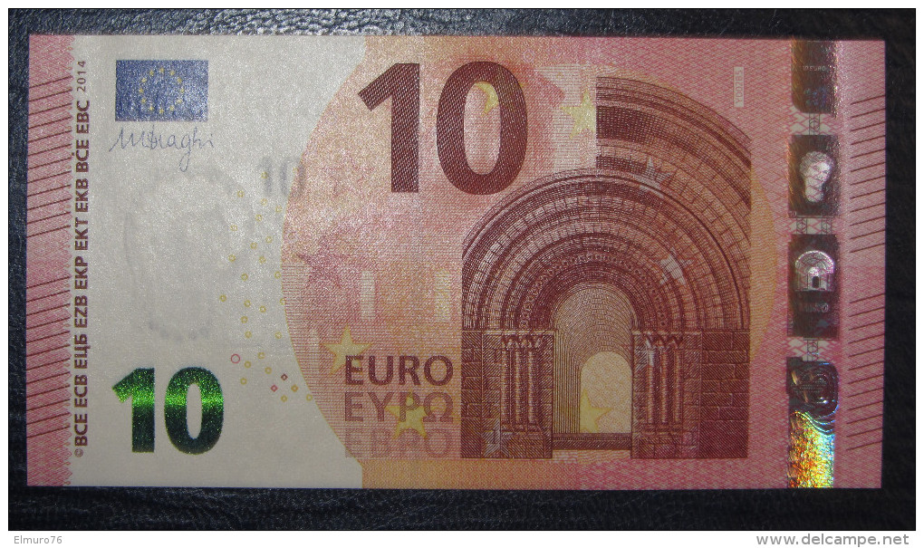 10 Euro Y002D5 Greece Serie Y Draghi Perfect UNC - 10 Euro