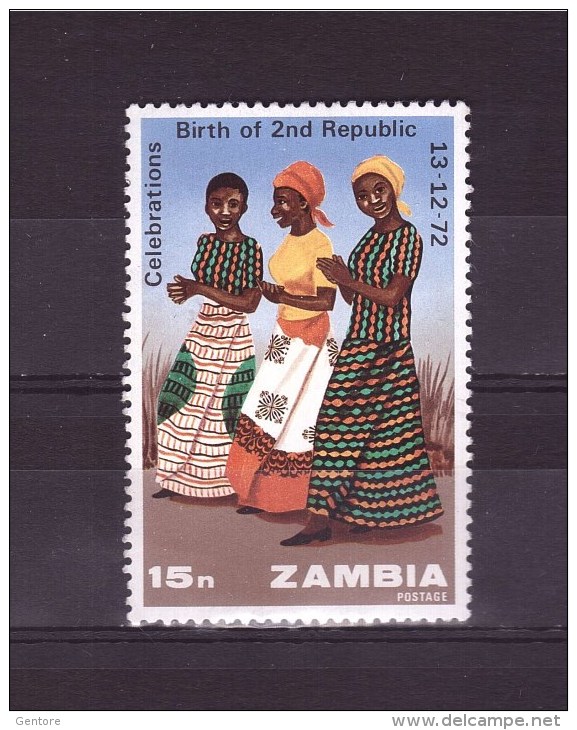 ZAMBIA  1973 Odd Value Yvert Cat. N° 114  Mint Never Hinged ** - Zambia (1965-...)