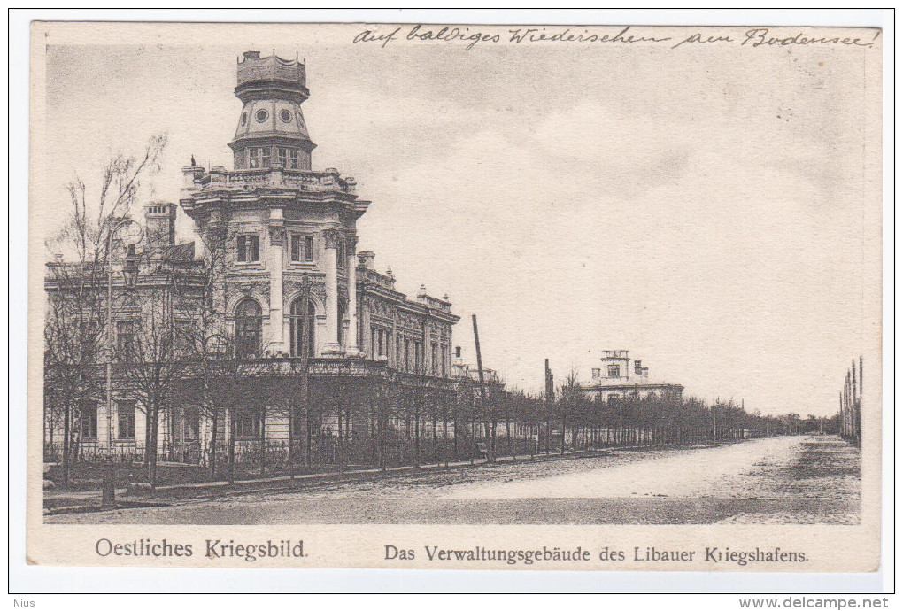 Latvia Germany 1915 Libau Liepaja - Lettonia