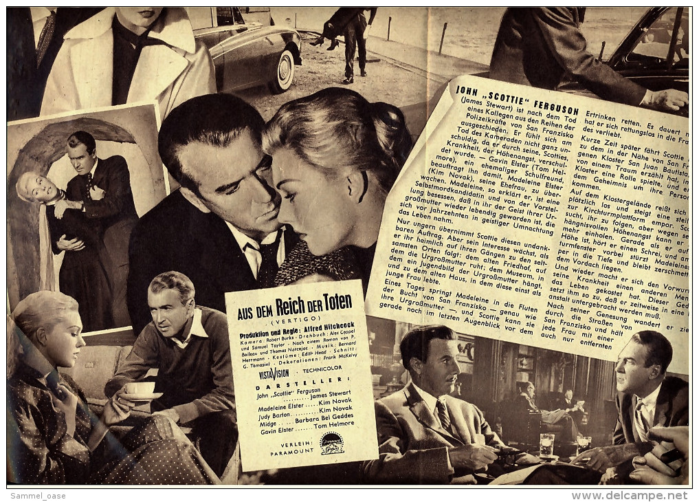 Illustrierte Film-Bühne  -  Aus Dem Reich Der Toten  -  Mit James Stewart  -  Filmprogramm Nr. 4668 Von Ca. 1958 - Zeitschriften