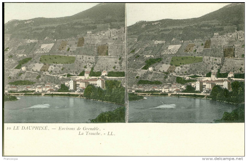 0427 STEREO - ISERE - Environs De Grenoble - La TRONCHE - La Tronche