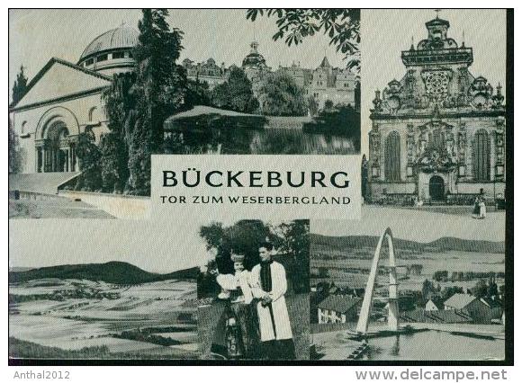 Bückeburg MB Schwimmbad Personen Weserbergland Sw 24.9.1987 - Bückeburg