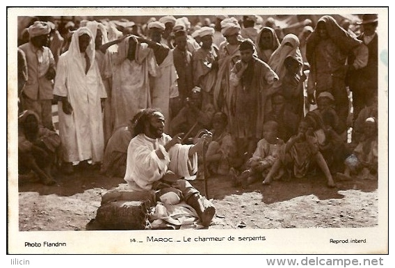 Postcard RA001735 - Morocco (Maroc) Le Charmeur De Serpents - África