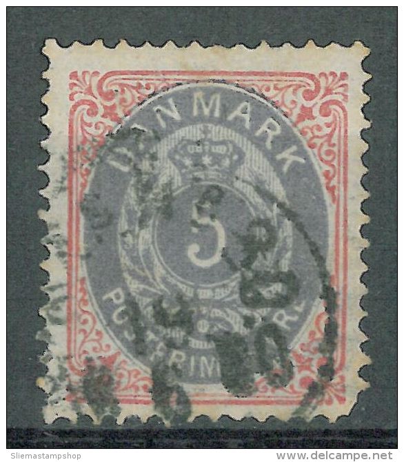 DENMARK - 1875 DEFINITIVES 5 Ore - Unused Stamps