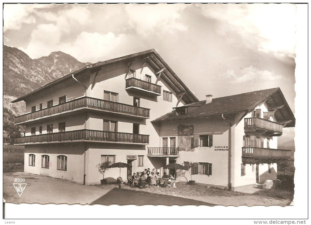 ZIRL  Cafe Pension Alpenblick  GROS CACHET - Zirl