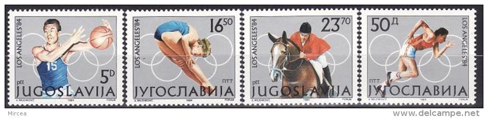 Yougoslavie 1984 - Yv.no.1928-31 Neufs** - Unused Stamps