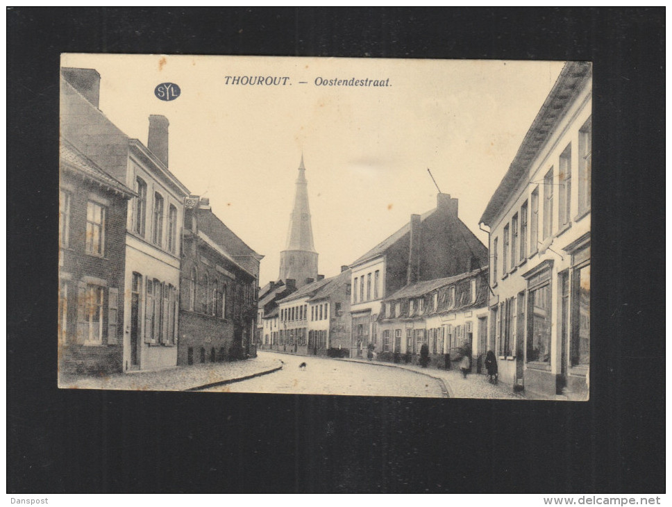 Postkaart Torhout Oostendestraat - Torhout