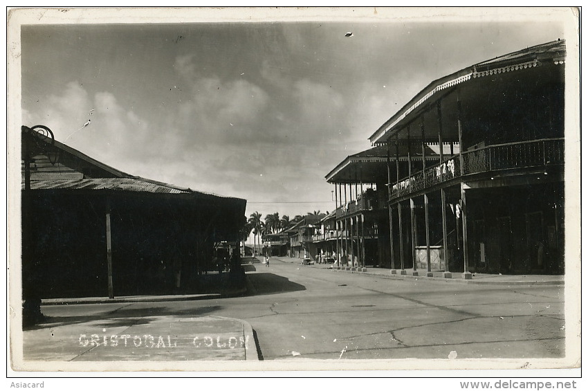 Real Photo Cristobal Colon - Colombie