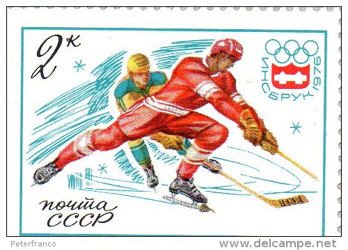 L - 1976 Russia - Olimpiadi Invernali Di Innsbruck - Winter 1976: Innsbruck