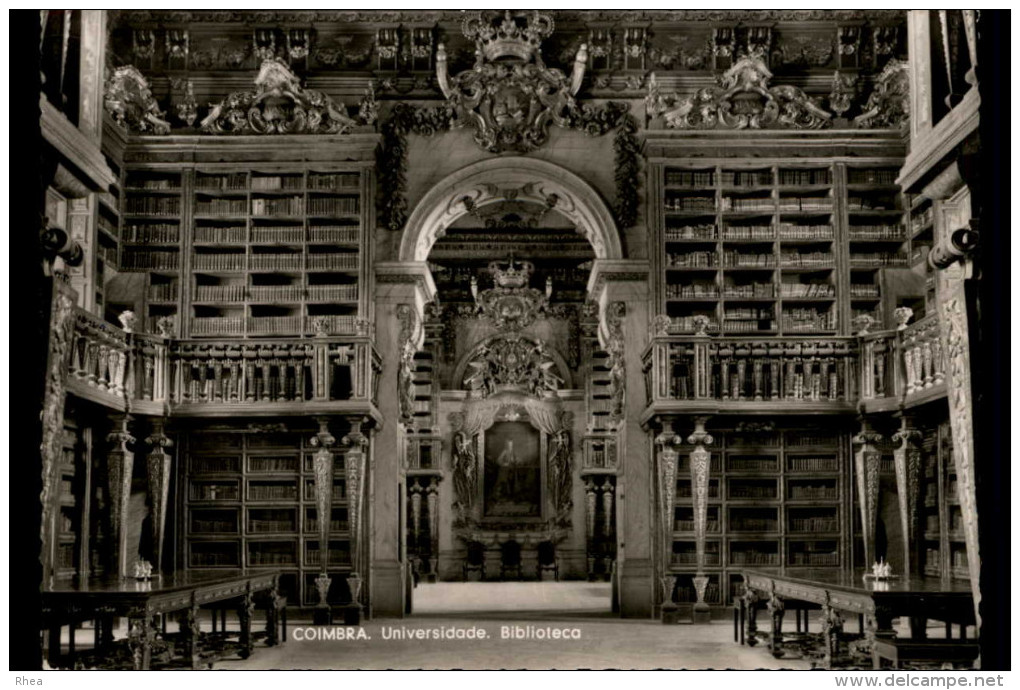 BIBLIOTHEQUES - Livres - COIMBRA - Portugal - Biblioteche