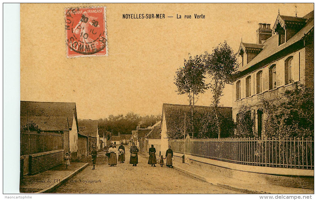 Noyelles Sur Mer : Rue Verte - Noyelles-sur-Mer